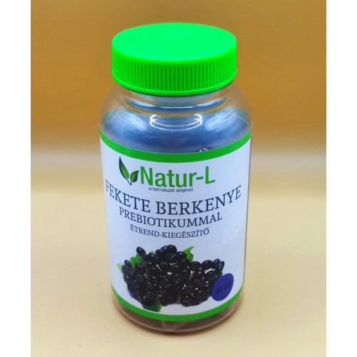 Natur-L Fekete berkenye (arónia) kapszula 60x